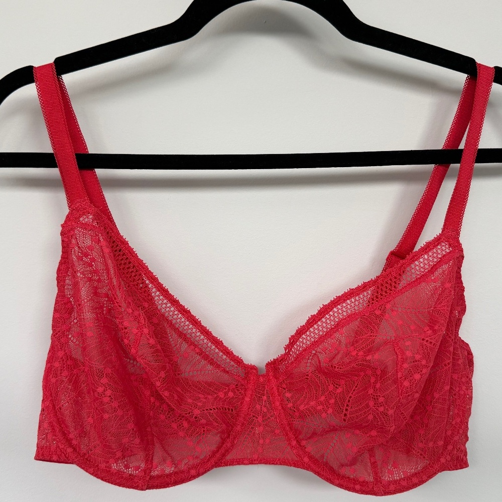 Simone Perele Comete Demi Bra in Flamingo 36DDD